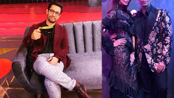 Koffee With Karan 6: Aamir Khan shoots for Karan Johar's show solo, his rapid fire judged by Malaika Arora Khan Koffee With Karan 6: Aamir Khan shoots for Karan Johar's show solo, his rapid fire judged by Malaika Arora Khan