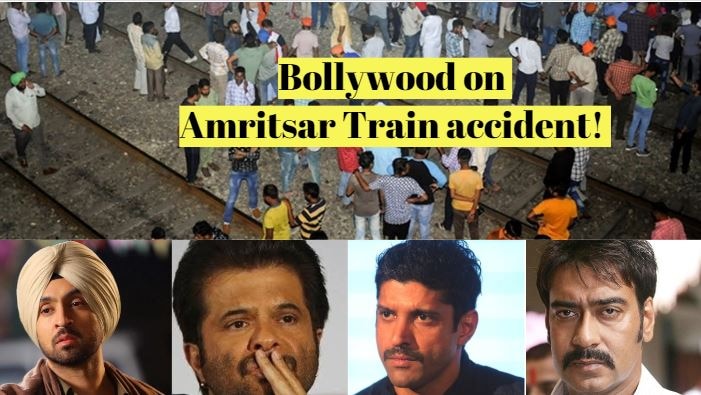 Amritsar train accident: Ajay Devgan, Anil Kapoor, Diljit Dosanjh,Farhan Akhtar & other Bollywood celebs mourn the tragic deaths!  Amritsar train accident: Ajay Devgan, Anil Kapoor, Diljit Dosanjh,Farhan Akhtar & other Bollywood celebs mourn the tragic deaths!