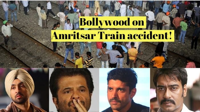 Amritsar train accident: Ajay Devgan, Anil Kapoor, Diljit Dosanjh,Farhan Akhtar & other Bollywood celebs mourn the tragic deaths!