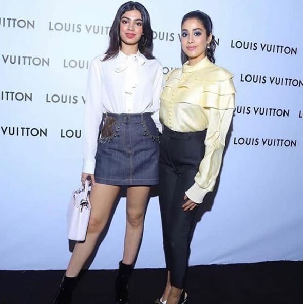 Janhvi Kapoor, Khushi Kapoor and Disha Patani look chic at the Louis Vuitton  store launch event in Delhi