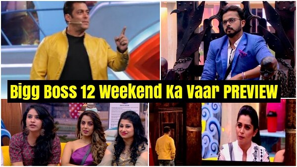 Bigg Boss 12 Weekend Ka Vaar Day 41 PREVIEW: Salman Khan GRILLS Sreesanth for his behaviour; REVEALS true colors of contestants Bigg Boss 12 Weekend Ka Vaar Day 41 PREVIEW: Salman Khan GRILLS Sreesanth for his behaviour; REVEALS true colors of contestants