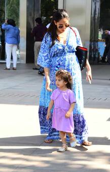 IN PICS: Shahid Kapoor's Mira Rajput steps out for a lunch date with BABY GIRL Misha Kapoor!