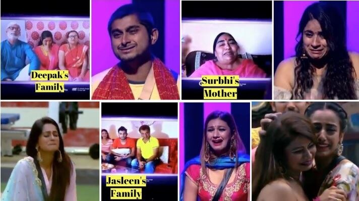 Bigg Boss 12: Deepak Thakur, Surbhi Rana, Jasleen, Somi & other HOUSEMATES get EMOTIONAL on seeing their FAMILY's VIDEO MESSAGE in Diwali Special episode![WATCH INSIDE] Bigg Boss 12: Deepak Thakur, Surbhi Rana, Jasleen, Somi & other HOUSEMATES get EMOTIONAL on seeing their FAMILY's VIDEO MESSAGE in Diwali Special episode![WATCH INSIDE]