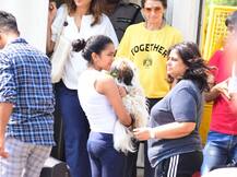 PICS: Abram Khan's swagger in cap & shades is unmissable as heads to Alibaug with Mom Gauri Khan