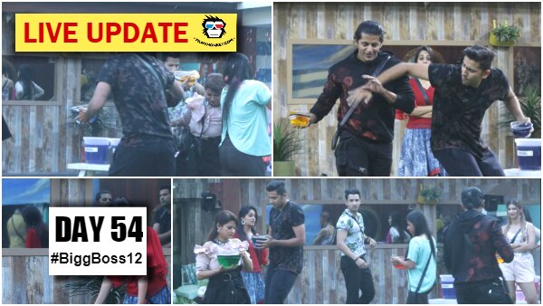 Bigg Boss 12 Day 54 HIGHLIGHTS: Karanvir Bohra becomes new captain, Surbhi-Romil fight a day before eviction Bigg Boss 12 Day 54 HIGHLIGHTS: Karanvir Bohra becomes new captain, Surbhi-Romil fight a day before eviction