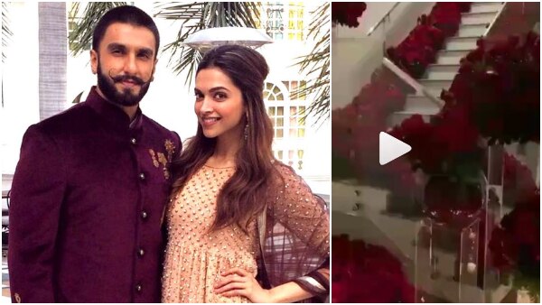 Ranveer Singh-Deepika Padukone’s wedding venue decorated with roses & it looks all ROMANTIC (VIDEO INSIDE) Ranveer Singh-Deepika Padukone’s wedding venue decorated with roses & it looks all ROMANTIC (VIDEO INSIDE)