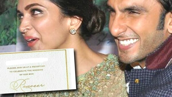 Deepika-Ranveer Wedding: The reception card reveals the confirmed date of Deepika Padukone, Ranveer Singh's Mumbai party! Deepika-Ranveer Wedding: The reception card reveals the confirmed date of Deepika Padukone, Ranveer Singh's Mumbai party!