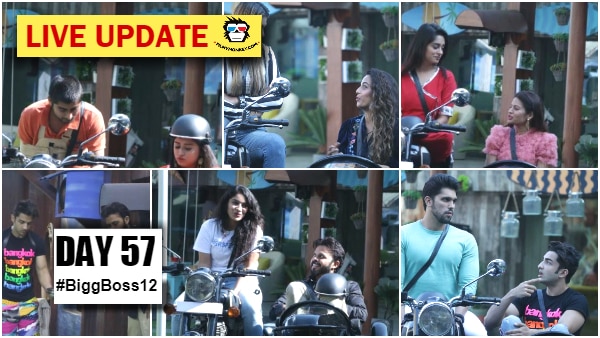 Bigg Boss 12 Day 57 HIGHLIGHTS: Sreesanth, Dipika, Srishty, Jasleen, Deepak, Shivashish, Rohit get NOMINATED Bigg Boss 12 Day 57 HIGHLIGHTS: Sreesanth, Dipika, Srishty, Jasleen, Deepak, Shivashish, Rohit get NOMINATED