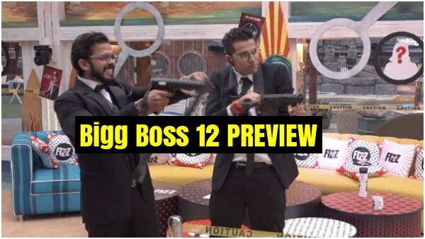 Bigg Boss 12 Day 58 PREVIEW: Sreesanth-Romil Chaudhary turn 'Hitmen' for luxury budget task; Game of Assassination begins! Bigg Boss 12 Day 58 PREVIEW: Sreesanth-Romil Chaudhary turn 'Hitmen' for luxury budget task; Game of Assassination begins!