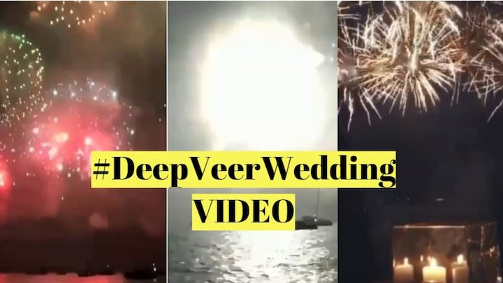 WATCH: Grand fireworks at Lake Como after Deepika-Ranveer's marriage prove that they had a fairy tale wedding! WATCH: Grand fireworks at Lake Como after Deepika-Ranveer's marriage prove that they had a fairy tale wedding!
