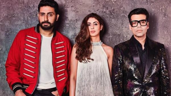 Koffee with Karan 6:  Bachchan siblings Abhishek & Shweta grace the 'Koffee' couch! Koffee with Karan 6:  Bachchan siblings Abhishek & Shweta grace the 'Koffee' couch!