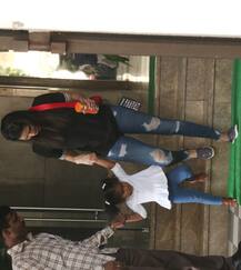 PICS: Sunny Leone with daughter Nisha Kaur Weber spotted in Juhu, Mumbai