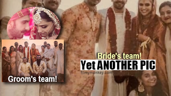 The 4th WEDDING PIC is Here! After groom Ranveer's squad, now bride Deepika's team shares another pic! The 4th WEDDING PIC is Here! After groom Ranveer's squad, now bride Deepika's team shares another pic!