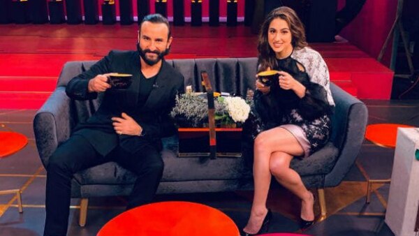 Koffee with Karan 6: Sara Ali Khan shares father Saif Ali Khan's happiness mantra! Koffee with Karan 6: Sara Ali Khan shares father Saif Ali Khan's happiness mantra!