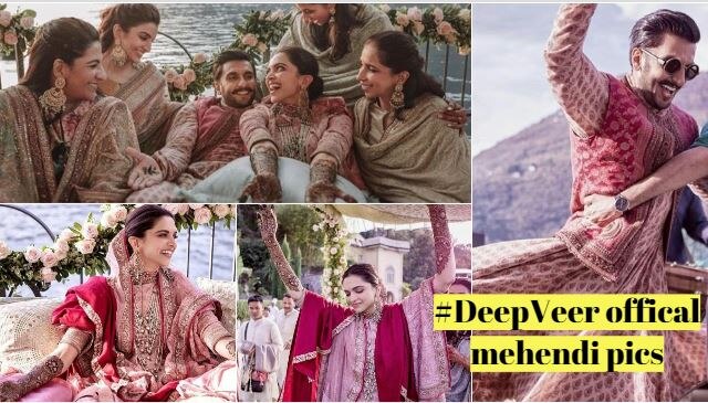 PHOTOS: Newlyweds Ranveer-Deepika share MESMERIZING PICS from their MEHENDI CEREMONY ahead of their WEDDING RECEPTION! PHOTOS: Newlyweds Ranveer-Deepika share MESMERIZING PICS from their MEHENDI CEREMONY ahead of their WEDDING RECEPTION!