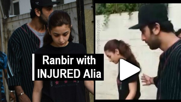 Pics & Video: Injured Alia Bhatt visits doctor with rumored beau Ranbir Kapoor! Pics & Video: Injured Alia Bhatt visits doctor with rumored beau Ranbir Kapoor!