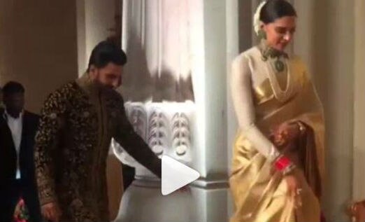 #DeepVeer Reception: FIRST VIDEO of Deepika-Ranveer posing at their wedding reception! #DeepVeer Reception: FIRST VIDEO of Deepika-Ranveer posing at their wedding reception!