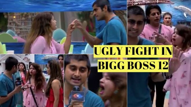 OMG! BIGGEST FIGHT of Bigg Boss 12! Megha Dhade SPITS & throws SHOE on Deepak Thakur; WATCH INSIDE OMG! BIGGEST FIGHT of Bigg Boss 12! Megha Dhade SPITS & throws SHOE on Deepak Thakur; WATCH INSIDE