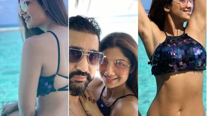 PICS: Shilpa Shetty flaunts BIKINI BODY as she celebrates 9th wedding anniversary with hubby Raj Kundra in Maldives PICS: Shilpa Shetty flaunts BIKINI BODY as she celebrates 9th wedding anniversary with hubby Raj Kundra in Maldives