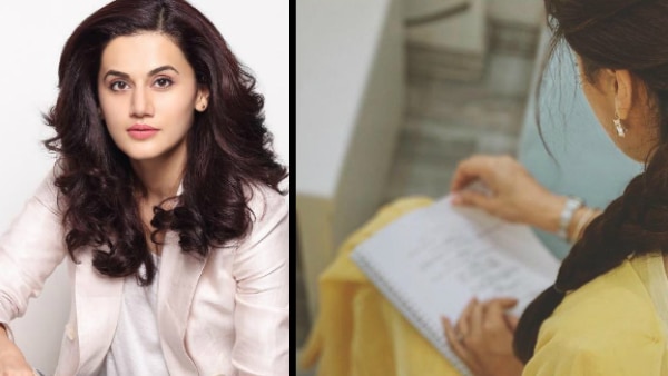 Mission Mangal: Taapsee Pannu gives sneak-peek of her look from the film! (PIC INSIDE) Mission Mangal: Taapsee Pannu gives sneak-peek of her look from the film! (PIC INSIDE)