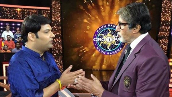 Kaun Banega Crorepati 10 FINALE episode: Kapil Sharma leaves Amitabh Bachchan in tears, INVITES Big B for his wedding! Kaun Banega Crorepati 10 FINALE episode: Kapil Sharma leaves Amitabh Bachchan in tears, INVITES Big B for his wedding!