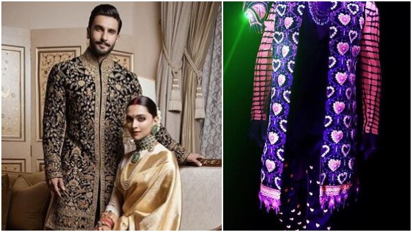 ‘Kohl-rimmed eyes’ and ‘Hatke’ outift, Ranveer Singh is all geared up for his wedding party (SEE PICS) ‘Kohl-rimmed eyes’ and ‘Hatke’ outift, Ranveer Singh is all geared up for his wedding party (SEE PICS)