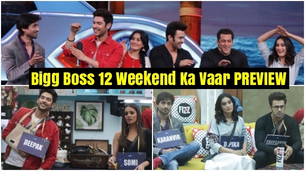 Bigg Boss 12 Weekend Ka Vaar Day 70 PREVIEW: Harshad, Surbhi & other Colors TV stars meet BB 12 contestants! Bigg Boss 12 Weekend Ka Vaar Day 70 PREVIEW: Harshad, Surbhi & other Colors TV stars meet BB 12 contestants!