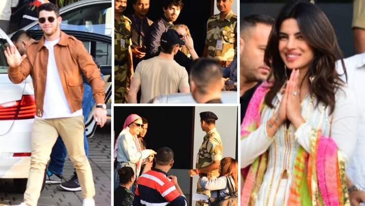 Priyanka Nick Wedding: Couple along with family left for Jodhpur Priyanka Nick Wedding: Couple along with family left for Jodhpur