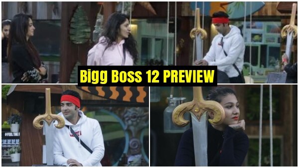 Bigg Boss 12 Day 74 PREVIEW: Captaincy task gets INTENSE; Four contestants battle it out to become next captain! Bigg Boss 12 Day 74 PREVIEW: Captaincy task gets INTENSE; Four contestants battle it out to become next captain!