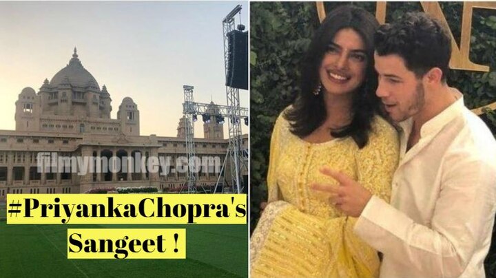 Priyanka Chopra-Nick Jonas Wedding: EXCLUSIVE PIC! Stage is set for SANGEET at Umaid Bhawan!  Priyanka Chopra-Nick Jonas Wedding: EXCLUSIVE PIC! Stage is set for SANGEET at Umaid Bhawan!