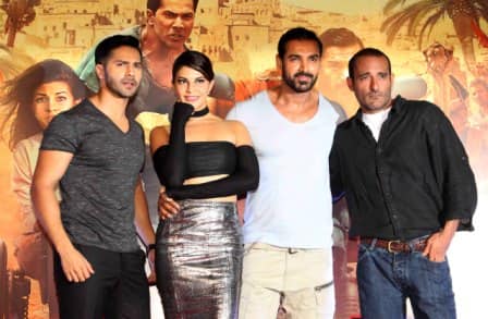 Varun Dhawan, Jacqueline Fernandez, John Abraham and Akshay Khanna