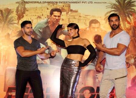 Varun Dhawan, Jacqueline Fernandez and John Abraham