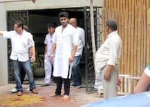 IN PICS: Arjun Kapoor, sister Anshula & friends-family at his grandmother Sattee Shourie’s funeral