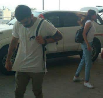 Anushka Sharma and Virat Kohli were recently spotted at the Chandigarh International Airport.
