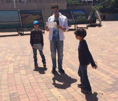 Hrithik Roshan and his sons Hrehaan Roshan and Hridhaan Roshan enjoy their vacations in Spain