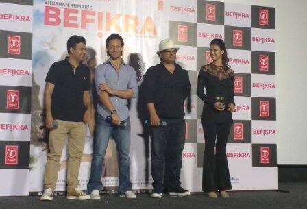 Bhushan Kumar, Tiger Shroff and Disha Patani 