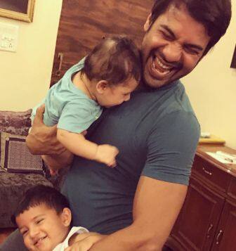Kanchi Kaul and Shabbir Ahluwalia celebrate their elder son Azai's birthday