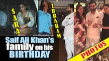 Saif Ali Khan Birthday PICS: Son Ibrahim, daughter Sara, Kareena, Karisma Kapoor, Sharmila Tagore at Saif's Birthday