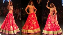 PHOTO GALLERY: Shilpa Shetty looks ethereal as she walks the ramp for Anushree Reddy at the Lakme Fashion Week