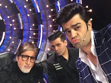 SEE PICS: Amitabh Bachchan POUTS on ‘Jhalak Dikhla Jaa 9’ set; Shakes a leg with contestants while promoting ‘PINK’ on the show!