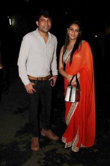 PHOTOS: Kimi Katkar, Shilpa Shetty, Sunil Grover attend Anu Malhotra's Art Show Inauguration