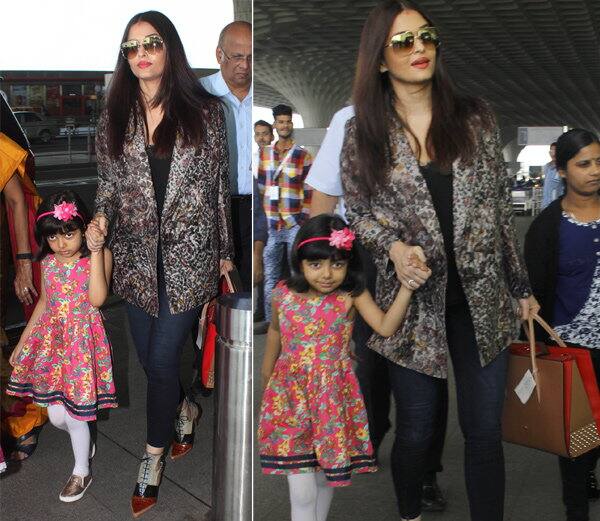 Aaradhya is the fav of shutterbugs