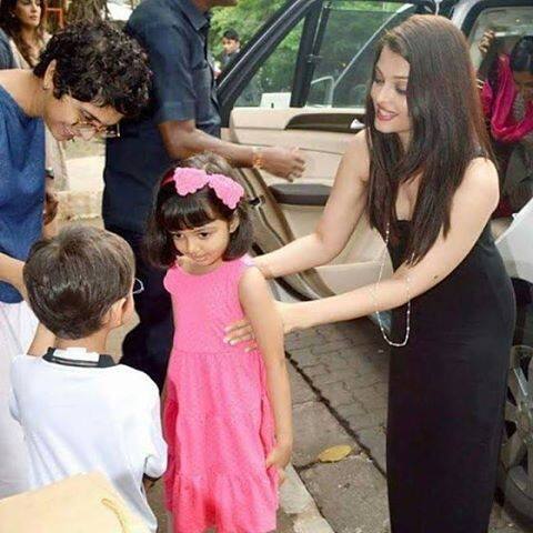 When Aaradhya met Aamir Khan's son Azad Rao Khan