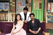 PHOTOS: Alia Bhatt-Shah Rukh Khan promote 'Dear Zindagi' on 'The Kapil Sharma Show' !
