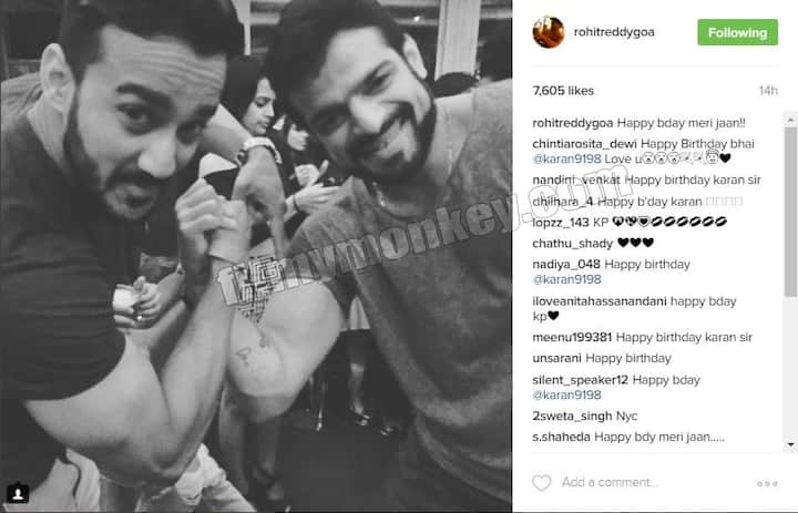 Anita is Karan's best buddy and her husband Rohit Reddy gets along well with Karan too. The two also now share the gym love.