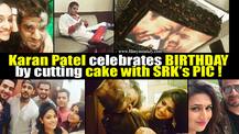 PICS: Karan Patel cuts his 33rd Birthday Cake with SRK’s Pic on it; See PARTY PICS & ‘YHM’ co actors’ ADORABLE WISHES for him!