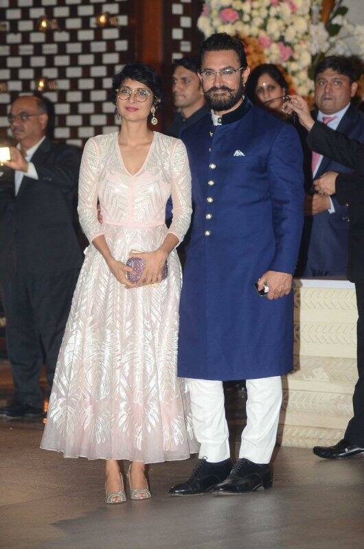 Aamir Khan graced the event with wife Kiran Rao