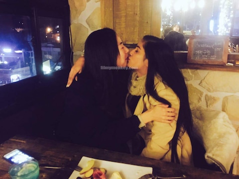 SHOCKING PICS! Poonam Pandey SPOTTED in a LIP LOCK with a GIRL!