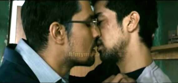 Randeep Hooda and Saqib Saleem (Bombay Talkies 2013)