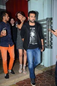 SEE PICS: Bollywood DIVA Shilpa Shetty walking hand-in-hand with hubby Raj Kundra post DINNER DATE gives us RELATIONSHIP GOALS!